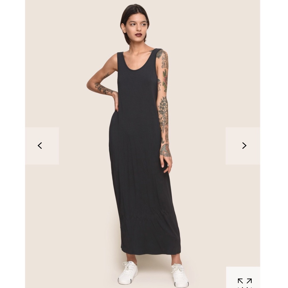 💕SALE Armani Exchange plunge back maxi dress